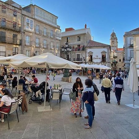 Ferienwohnung Duplex En El Corazon Del Casco Vello Vigues Vigo Exterior foto